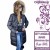 Дълго яке с естествен пух City Angels Jeans, Черно, 6860